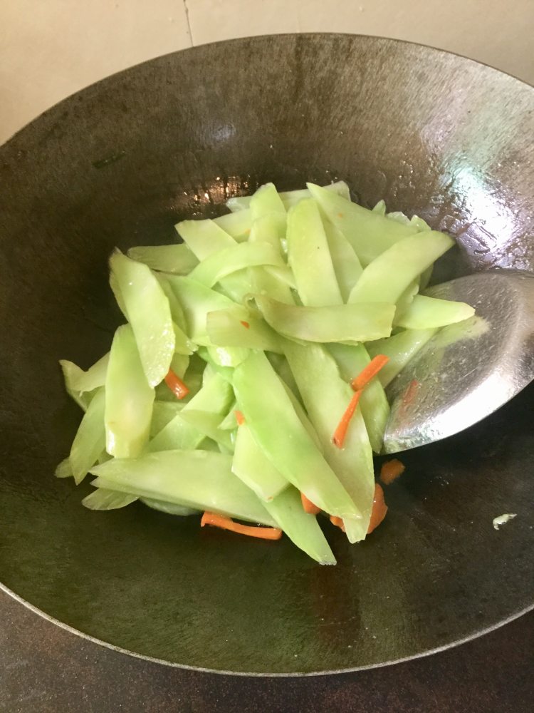肉片莴笋步骤6