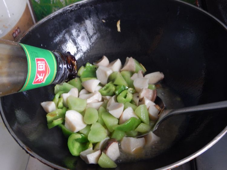 蚝油莴笋杏鲍菇步骤11