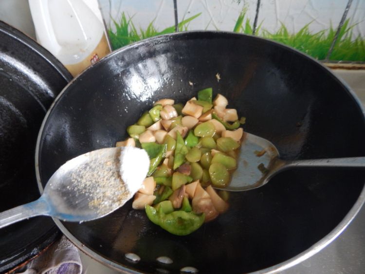 蚝油莴笋杏鲍菇步骤13