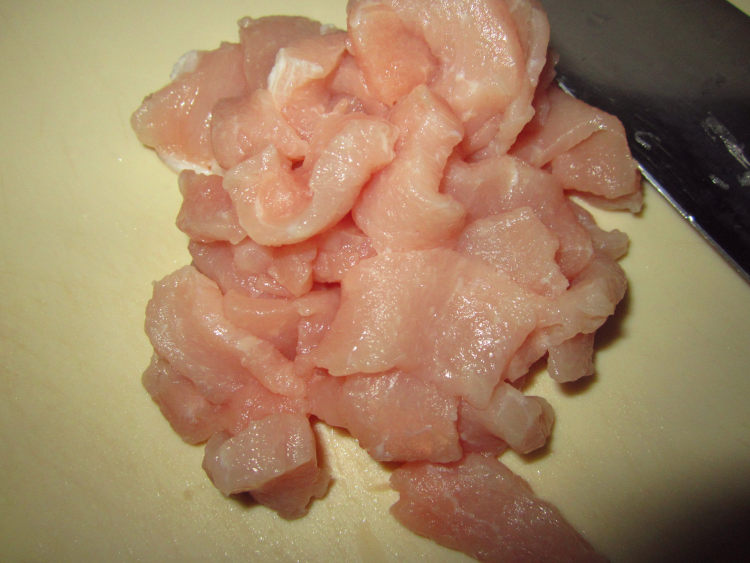 蚝油莴笋肉片步骤3