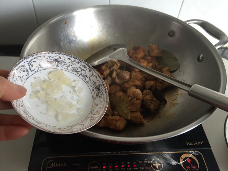 兔肉烧时蔬步骤5