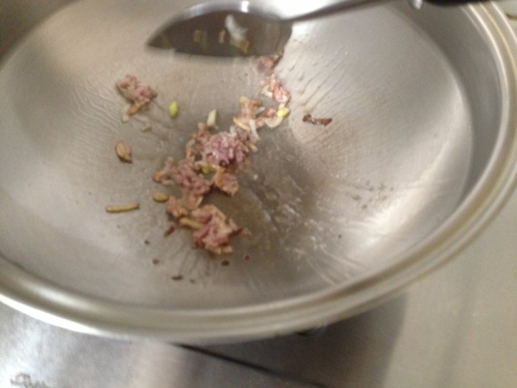 肉丝炒芛片步骤5