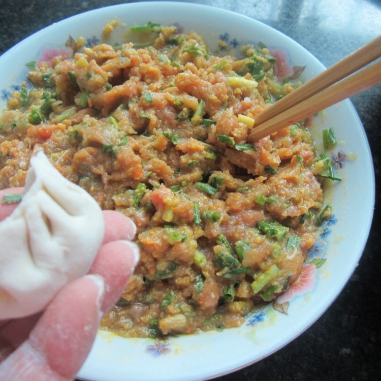 莴笋猪肉馅饺子步骤11