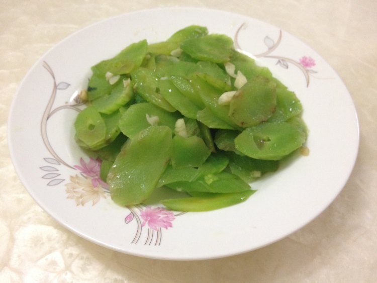 蒜香莴笋片步骤7