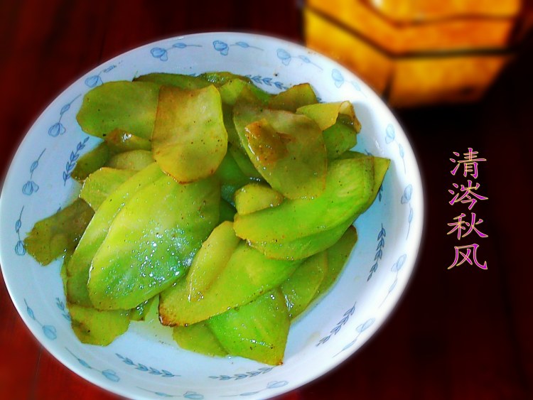 椒盐莴笋步骤8