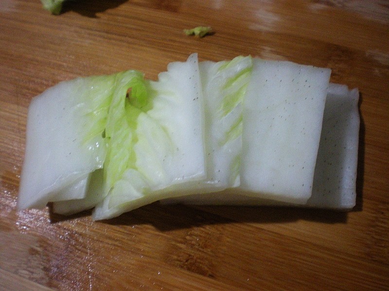 洗澡泡菜步骤2