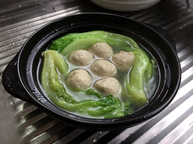 生菜肉丸步骤6