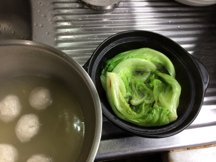 生菜肉丸步骤5