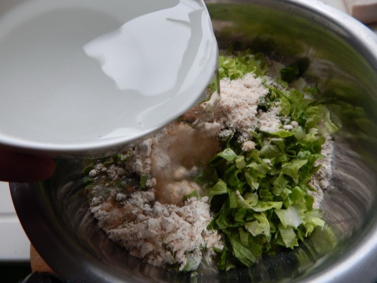 生菜黑麦煎饼步骤8
