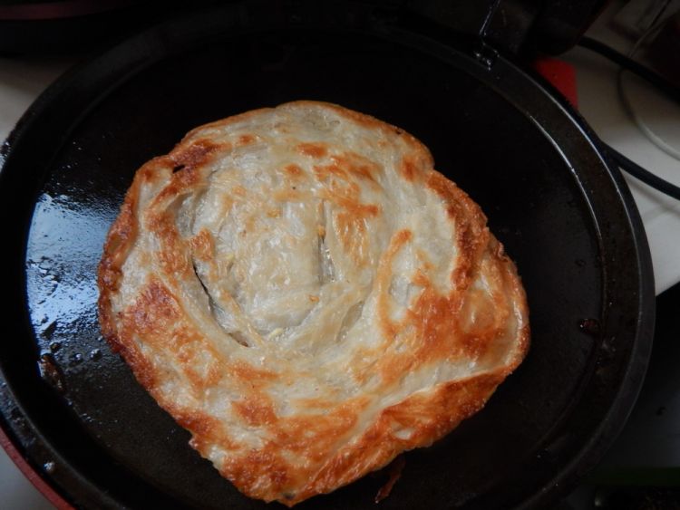 飞饼手抓饼步骤6