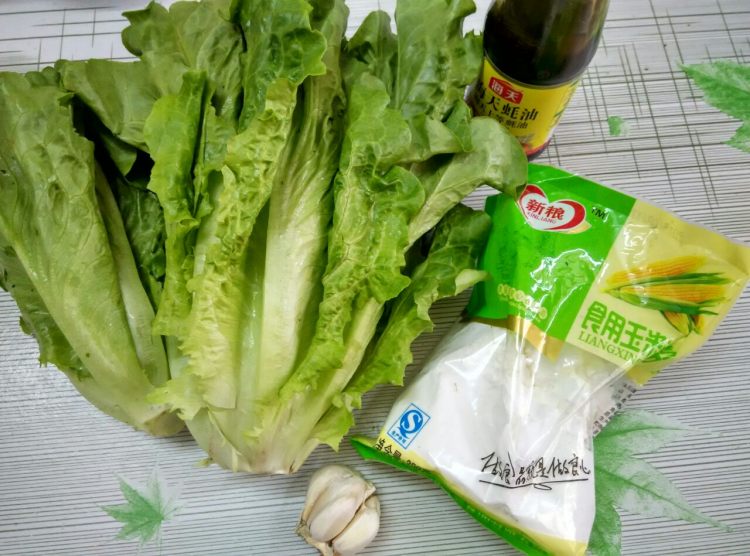 蚝油生菜#多效护理一步骤1
