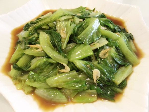 蚝油虾皮生菜#多效护步骤6