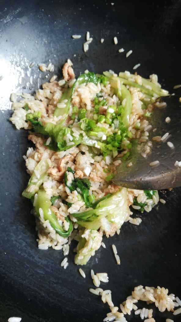 生菜炒饭#多效护理一步骤9