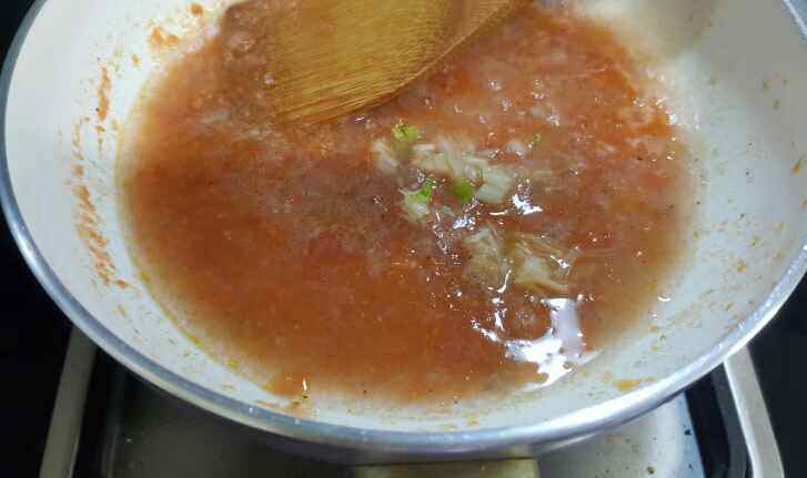 番茄牛肉花叶生步骤7