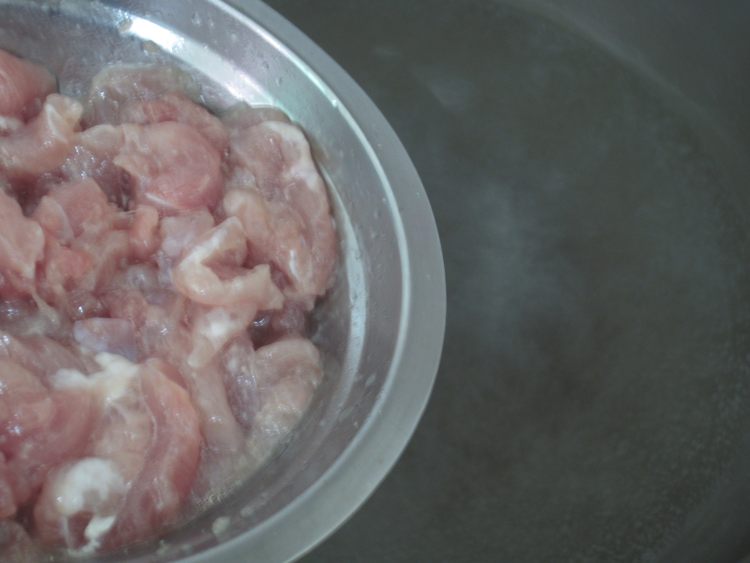 清汤肉片挂面步骤6