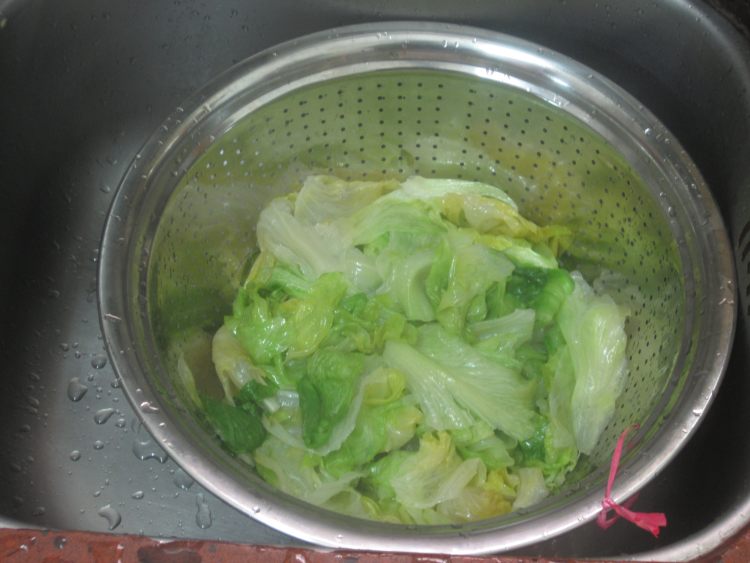 芥末蚝油生菜步骤7