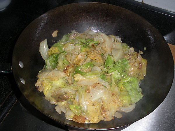 牛肉酱炒生菜步骤11