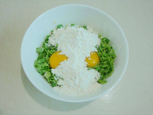 生菜鸡蛋饼步骤3