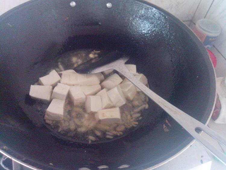 生菜炒豆腐步骤6