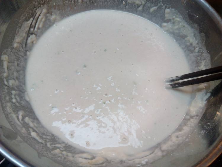 生菜鸡蛋皮卷饼步骤3