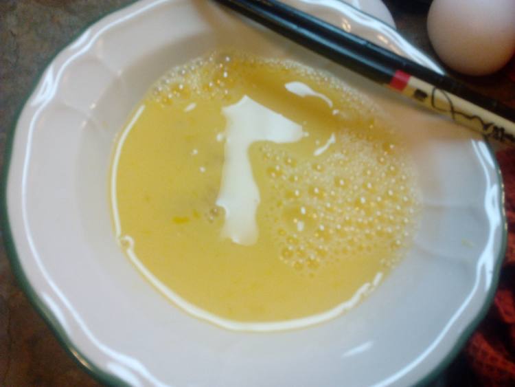 生菜鸡蛋皮卷饼步骤4