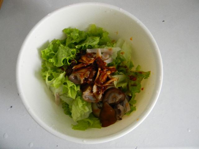 生菜拌香菇步骤7