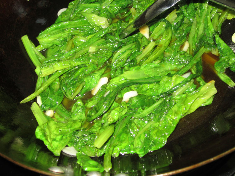 蚝油小生菜步骤7