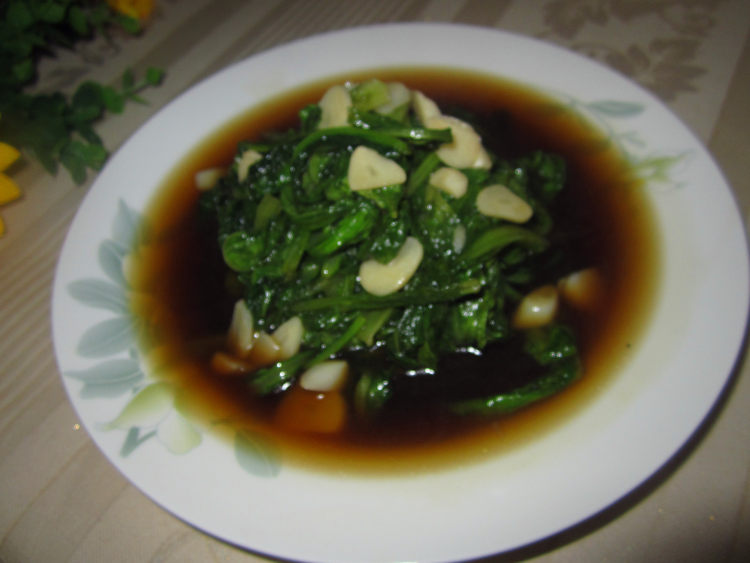 蚝油小生菜步骤9