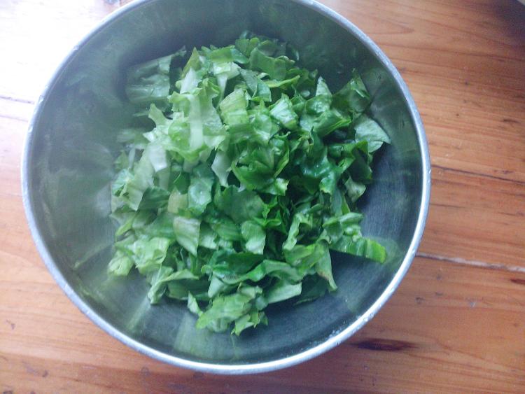 生菜豆浆步骤4
