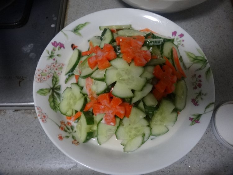 生菜黄瓜沙拉步骤8
