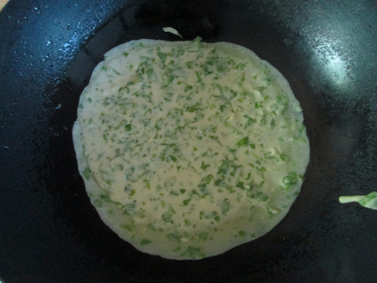 蔬菜早餐饼步骤6