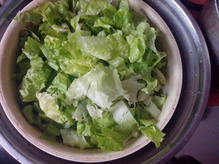 生菜炒豆皮步骤3