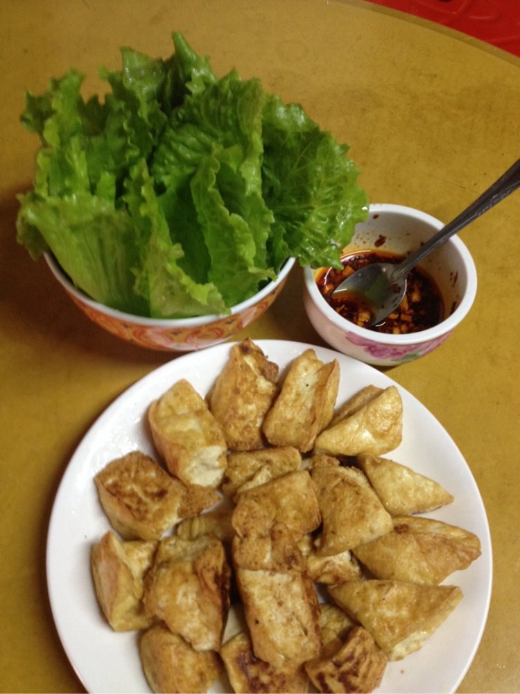 生菜裹豆腐步骤7