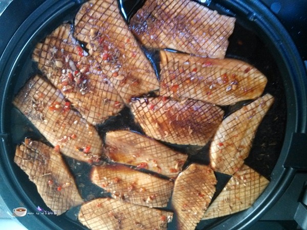私房酱料汁煎杏鲍菇步骤6