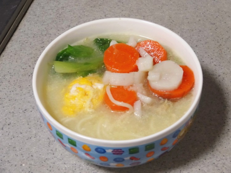 鸡蛋鸡汤面步骤9