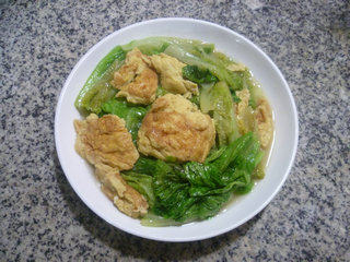 鸡蛋炒生菜步骤10