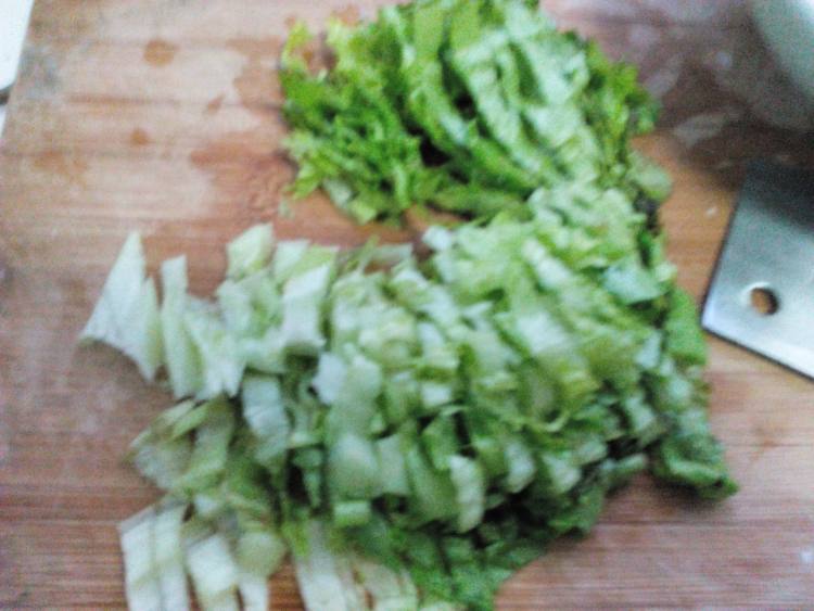 生菜炒米饭步骤2