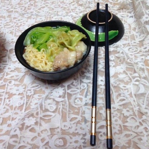 爱心面条步骤6