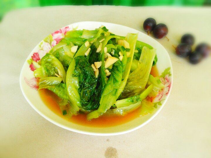 高汤生菜步骤8