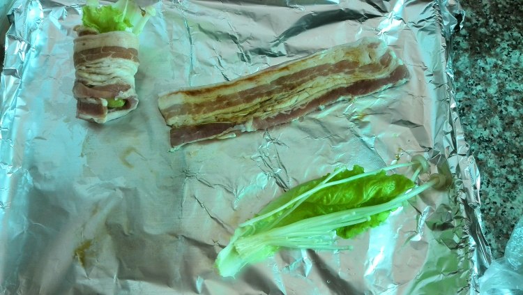 五花肉菜卷步骤2