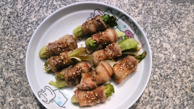 五花肉菜卷步骤5