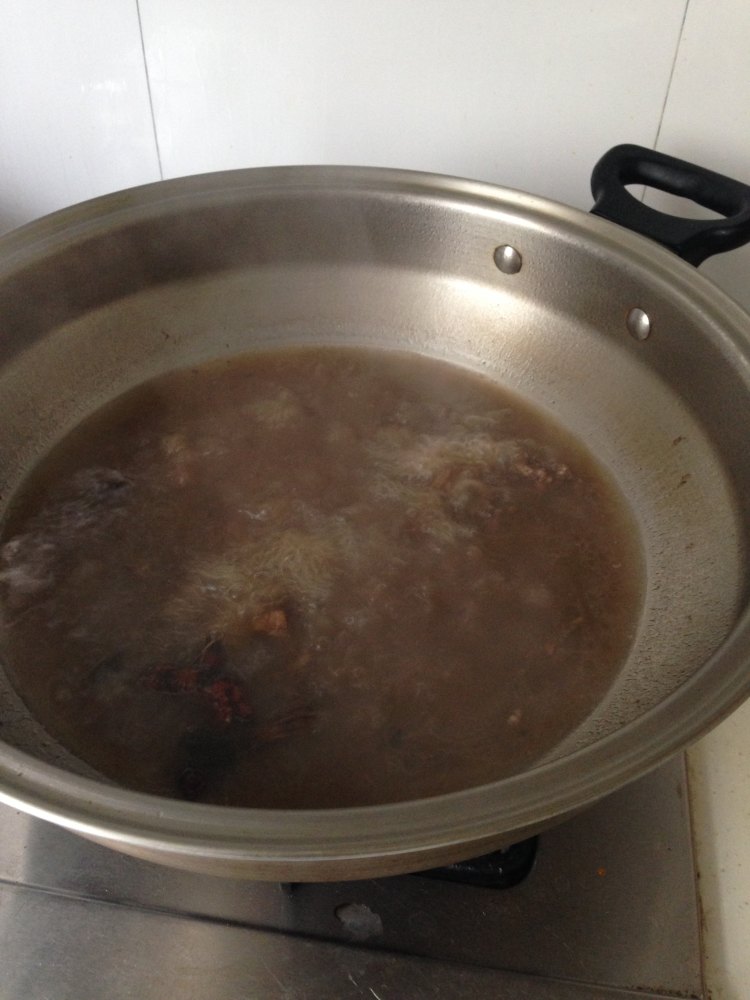 羊肉煳汤面步骤4