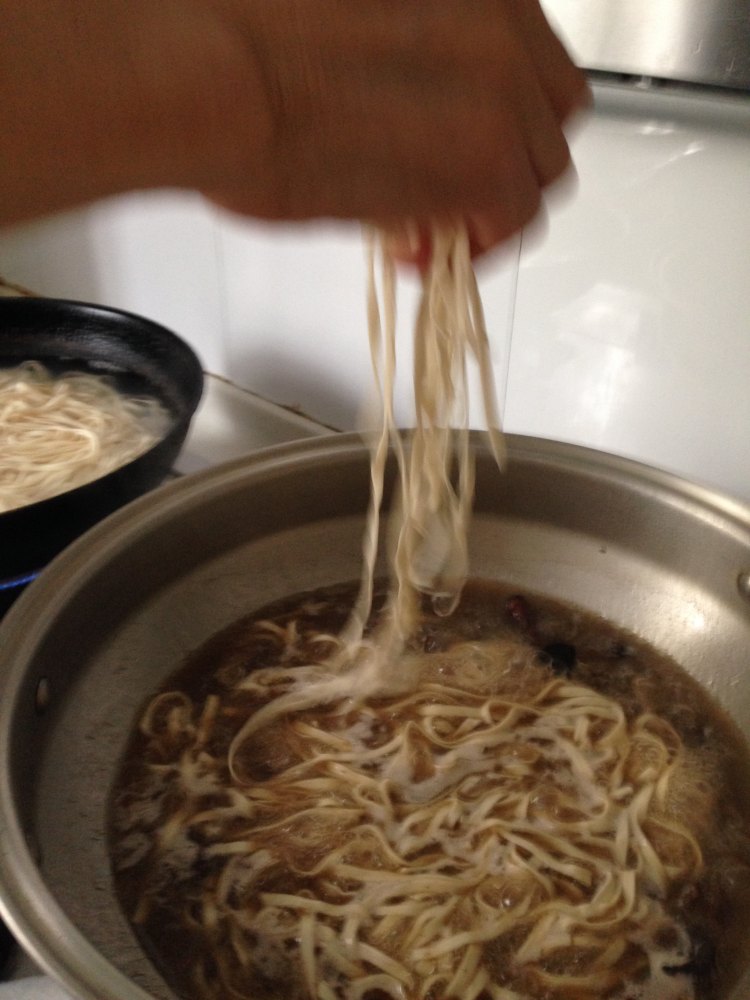 羊肉煳汤面步骤5