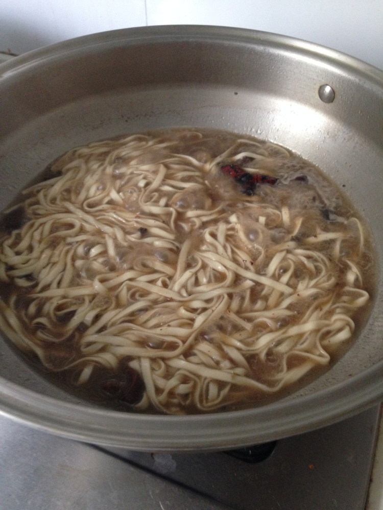 羊肉煳汤面步骤7