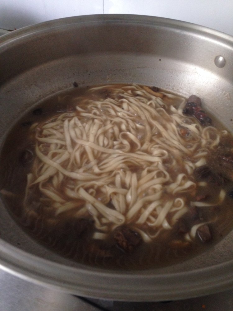 羊肉煳汤面步骤8