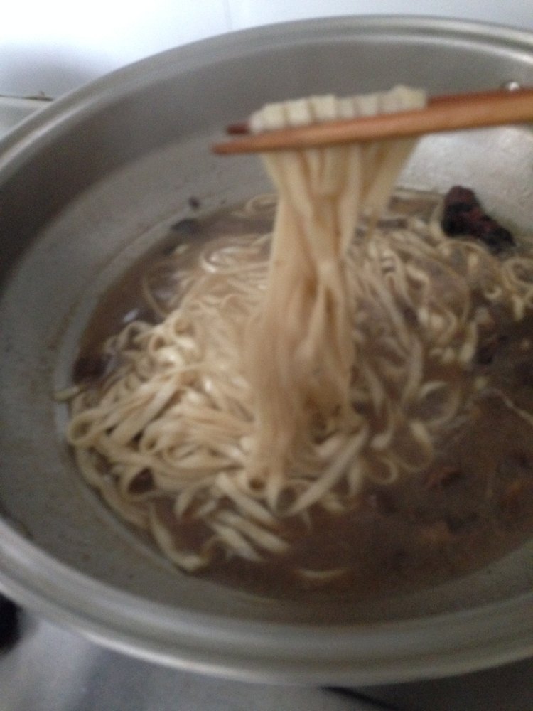 羊肉煳汤面步骤9