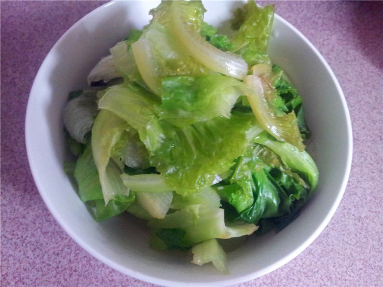 蚝油拌生菜步骤6