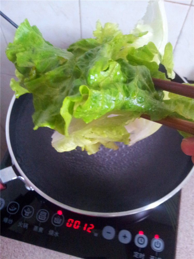 蚝油拌生菜步骤5