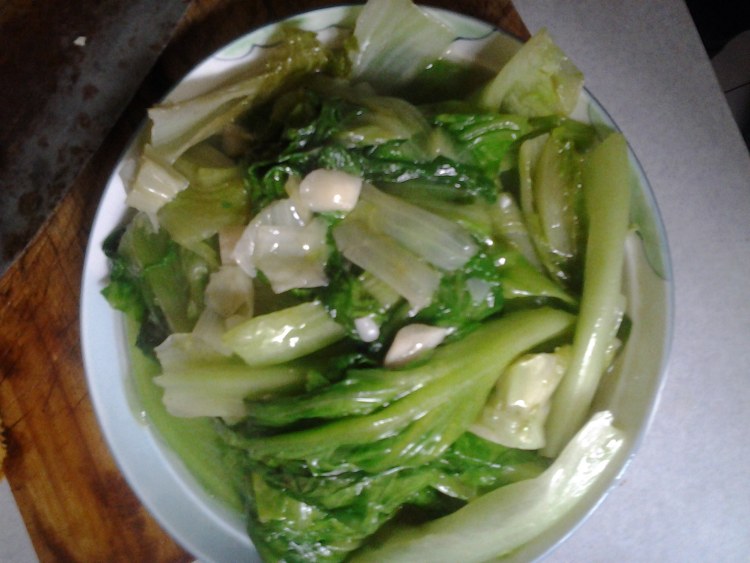 蒜泥炒生菜步骤5