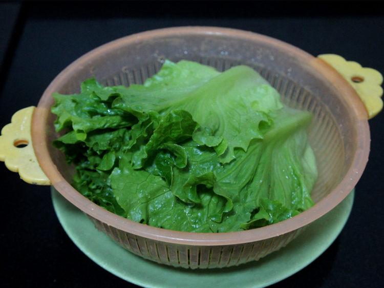 油淋生菜步骤2
